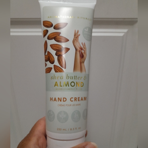 Shea Butter/Almond Hand Cream Vegan Jojoba Size:8.5fl oz  Aromatherapy Rituals - Picture 1 of 4